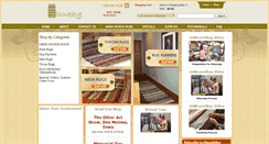 Desktop Screenshot of inweaverugs.com